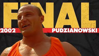 Mariusz Pudzianowski wins 2002 Worlds Strongest Man Full Final Event  Worlds Strongest Man [upl. by Anetsirk]