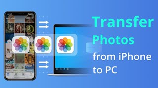 4 Ways How To Transfer Photos from iPhone to PC 2022  Windows [upl. by Nellir]