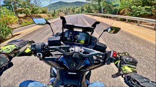 Yamaha TMAX 560 2024  MotoRaw 4K [upl. by Nehte920]