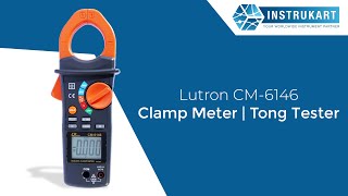 Lutron CM6146 Clamp Meter Tong Tester [upl. by Hobie]