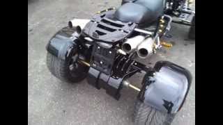 quad jinling 350 racing hades tuning scarichi SPYDER [upl. by Rolanda]