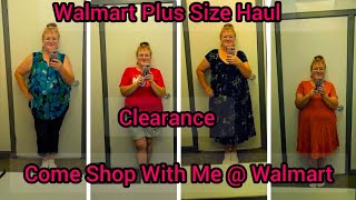 Walmart Plus Size Inside The Dressing Room Walmart Clearance Finds [upl. by Airtemed]