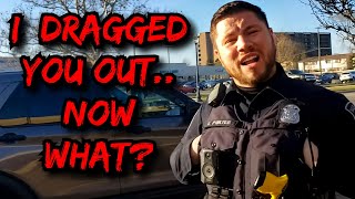 Frauditor gets DRAGGED OUT and TRESPASSED from Post Office [upl. by Lynnett]