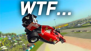 The F1 Game With The Funniest Crash Physics [upl. by Kristopher]