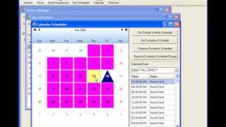 BellCommander School Bell Software Single Zone Demo [upl. by Ailla]