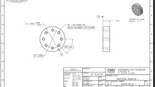 CATiA GDampT Tutorial 9 [upl. by Yffub]