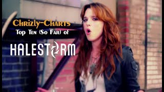 TOP TEN The Best Songs Of Halestorm [upl. by Winn]