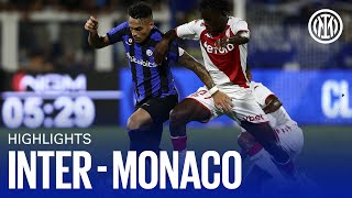 INTER 22 MONACO  HIGHLIGHTS ⚫🔵🇮🇹 [upl. by Ubana584]