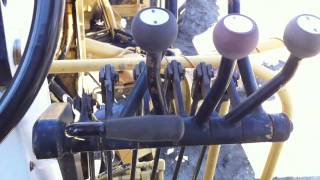 Komatsu Grader in Big Irons Dismantling amp Containerization Yard in Jacksonville FL [upl. by Sicard]