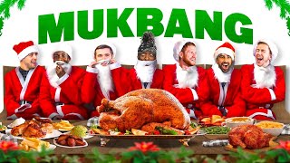 SIDEMEN CHRISTMAS MUKBANG [upl. by Lucchesi]