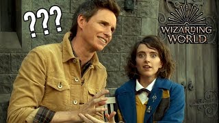 GUESS THAT WAND ft EDDIE REDMAYNE  Blind Fantastic Beasts Wand Challenge [upl. by Berthoud]