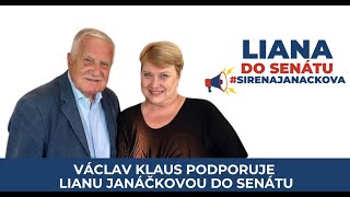 Rozhovor Václav Klaus a Liana Janáčková [upl. by Ardnoik]