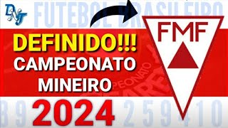 CAMPEONATO MINEIRO 2024  Quais times disputarão o título [upl. by Hpseoj]