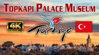 Topkapi Palace Museum  4K UHD museum walkingtour [upl. by Negyam64]