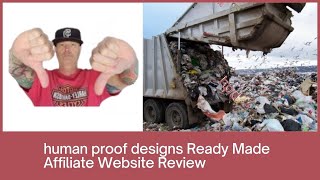 human proof designs review for affiliate website [upl. by Anilev333]