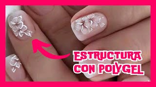 Clase  59 Uñas ESTRUCTURALES con POLYGEL y Pintado Semipermanente PASO a PASO [upl. by Zeph3]