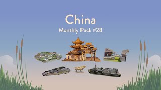 Puzzling Places Monthly Pack 28  China [upl. by Ahola213]