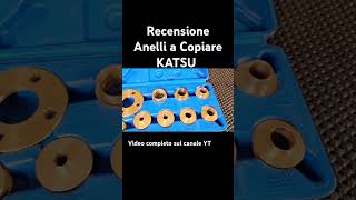 Recensione Anelli a Copiare KATSU recensione faidate woodworking rifilatore katsu anellikatsu [upl. by Otir463]