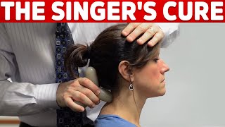 The Singers Cure For Laryngitis Hoarseness Vocal Cord Paralysis and Sore Throats – Dr Berg [upl. by Riker]