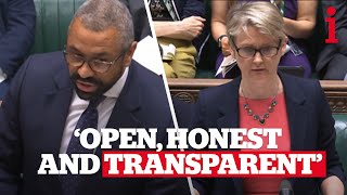 Open Honest And Transparent James Cleverly Criticises Home Secretary Yvette Cooper [upl. by Karney]