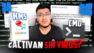 ¿Es SEGURO ACTIVAR WINDOWS por CMDKMS GRATIS🤔👨🏻‍💻  Lo que NO TE DICEN de los ACTIVADORES😈 [upl. by Mixam]