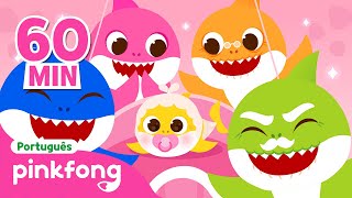 TV Ser Criança é 👶   Completo  Pinkfong Bebê Tubarão Canções para Crianças [upl. by Idnat539]