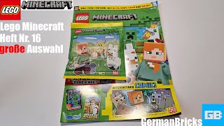 Viel AuswahlLego Minecraft Heft Nr 16 lego [upl. by Narut]