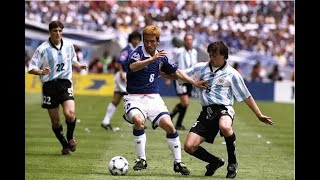 Hidetoshi Nakatas Highlights in 98 World Cup [upl. by Sheffie332]