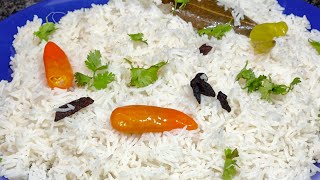 White Rice Recipe  Plain Rice Recipe  Boil Rice Recipe  Sada Chawla Recipe [upl. by Ivers972]