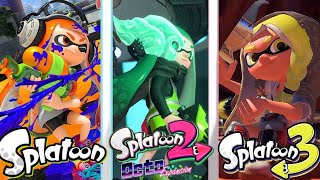 Splattack 同時再生 Splatoon 123 Mashup [upl. by Maye266]