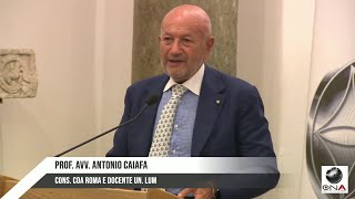 Intervento del Prof Avv Caiafa al Convegno Definizione del debito tributario nella crisi dimpresa [upl. by Wilen633]