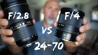 2470 Lens  F4 or F2 8 [upl. by Ahsima]