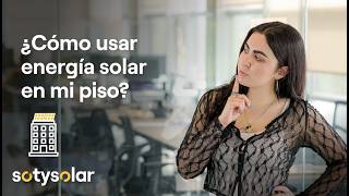 Autoconsumo colectivo energía solar en tu piso 🏢☀️ ¿Qué es ¿Cómo funciona [upl. by Giaimo159]