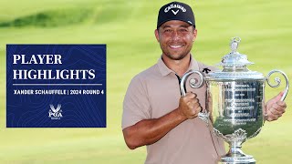 Xander Schauffeles WINNING Round 4 Highlights  2024 PGA Championship [upl. by Karena]