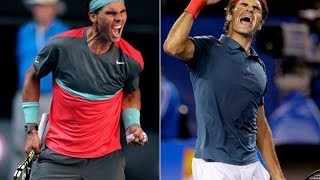 Australian Open Mens 2014 Semifinal Roger Federer vs Rafael Nadal HIGHLIGHTS HQ [upl. by Tripp874]