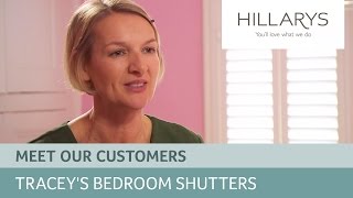 Hillarys Reviews  Traceys bedroom shutters [upl. by Ahseele]