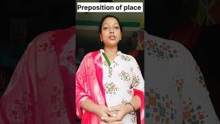 Preposition of place।shorts [upl. by Hailahk]