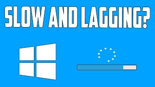 How To Fix Windows 10 LaggingSlow Problem Quick Fix [upl. by Yrannav350]