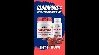 💪🏽 CLONAPURE® with Phosphocreatine [upl. by Eicirtap43]