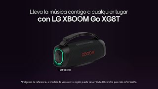 Audio LG Parlante LG XBOOM Go XG8T [upl. by Gleda251]