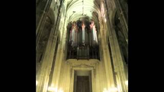 Bach Toccata Adagio and Fugue at St Eustache Paris Thomas Mellan [upl. by Turoff]