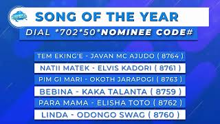 NOMINEES LIST 2023  Marwa Music AwardsOfficial Video DIAL 70250NOMINEE CODE [upl. by Avert208]