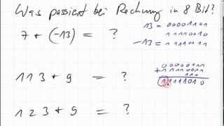05C1 Zweierkomplement und Überlauf [upl. by Ardolino]