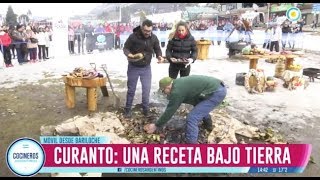 Curanto patagónico carnes y vegetales al pozo [upl. by Dupuis]