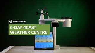 BRESSER 6Day 4CAST PRO WiFi Weather Centre [upl. by Aciamaj982]