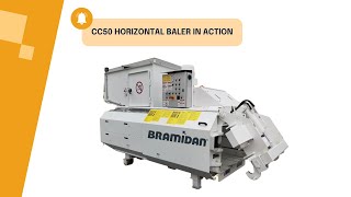 CC50 Horizontal Baler  Operation amp Features [upl. by Gretal]