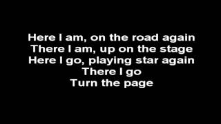 Metallica  Turn The Page Lyrics On Screen [upl. by Anelrad]