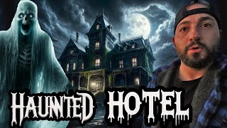 PARANORMAL ACTIVITY CAUGHT ON CAMERA in Haunted Belmont Hotel GONE WRONG [upl. by Lybis290]