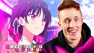 Classroom Of The Elite Season 3 Episode 12 REACTION  HORIKITAS GROWTH [upl. by Latoyia]