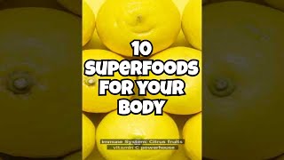 10 SUPERFOODS For Your body [upl. by Shaver]